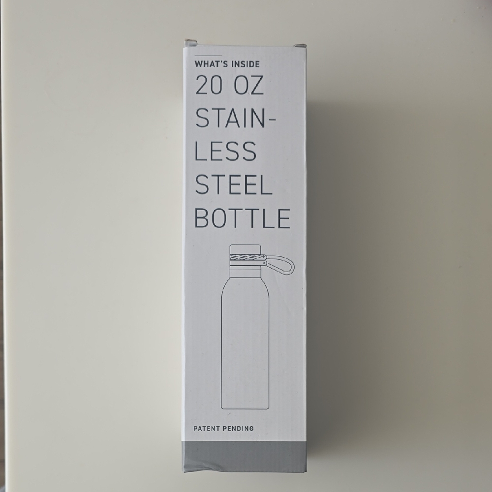 Stainless Steel Water Bottle - Classic Silver